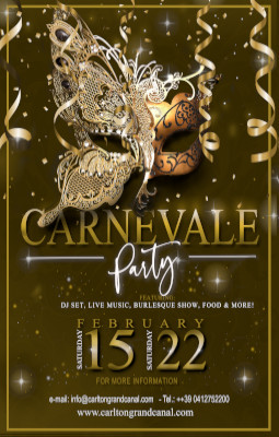 MASQUERADE PARTY - VENICE CARNIVAL 2020