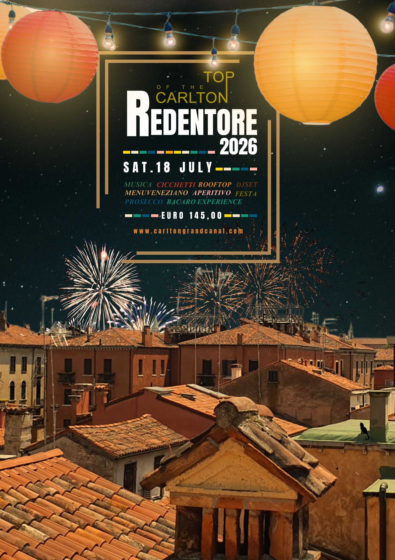 Redentore en la Terraza 2026